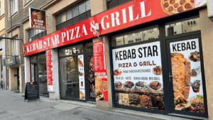 Název společnosti je Kebab Star & Pizza